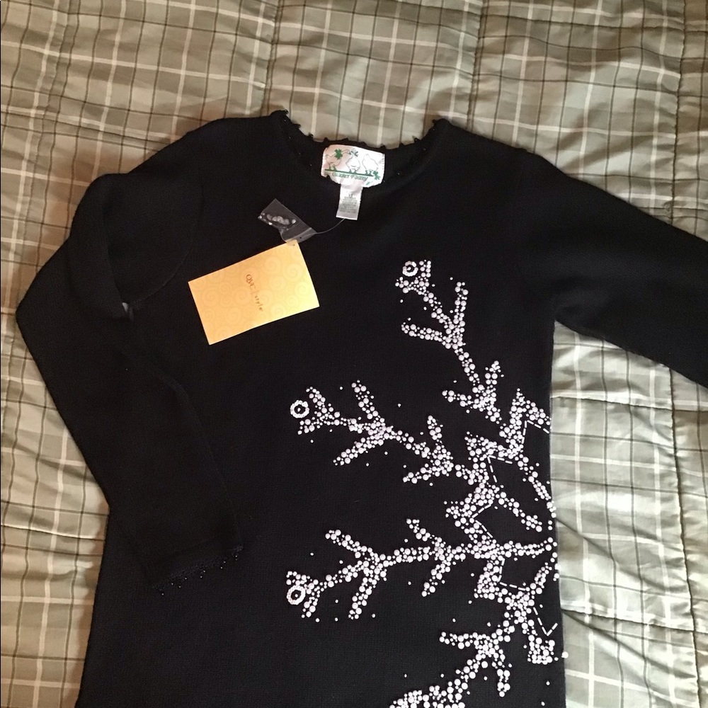 Quacker Factory snowflake sweater